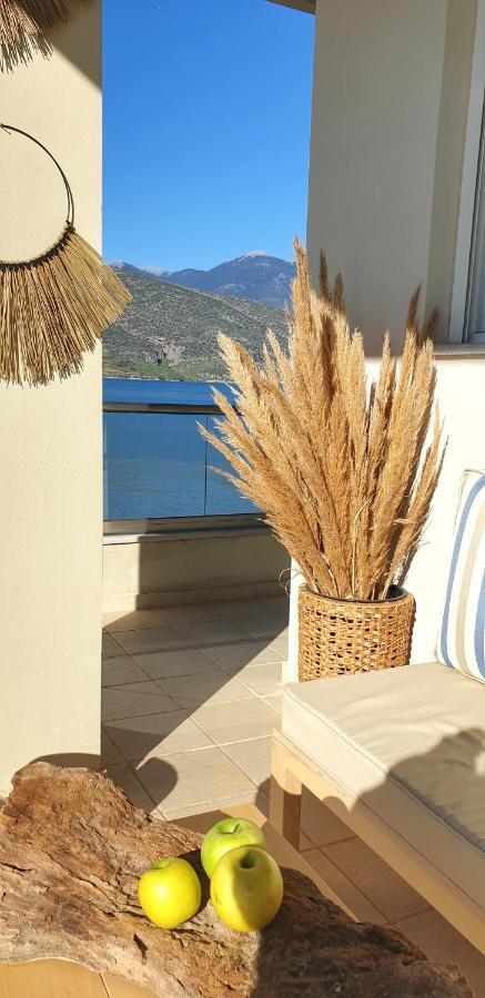 Boho Beach House In Itea-Delphi 외부 사진