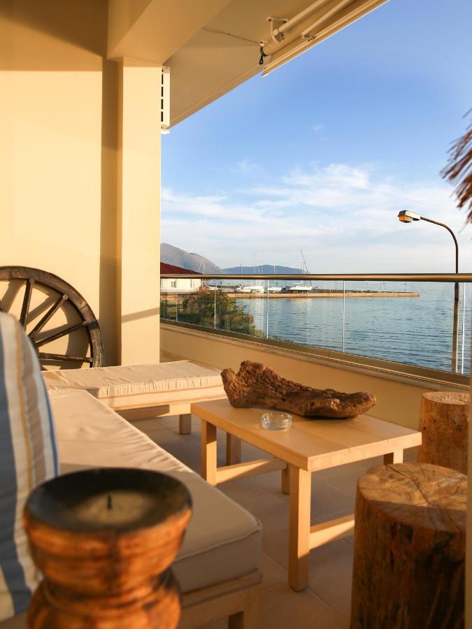 Boho Beach House In Itea-Delphi 외부 사진
