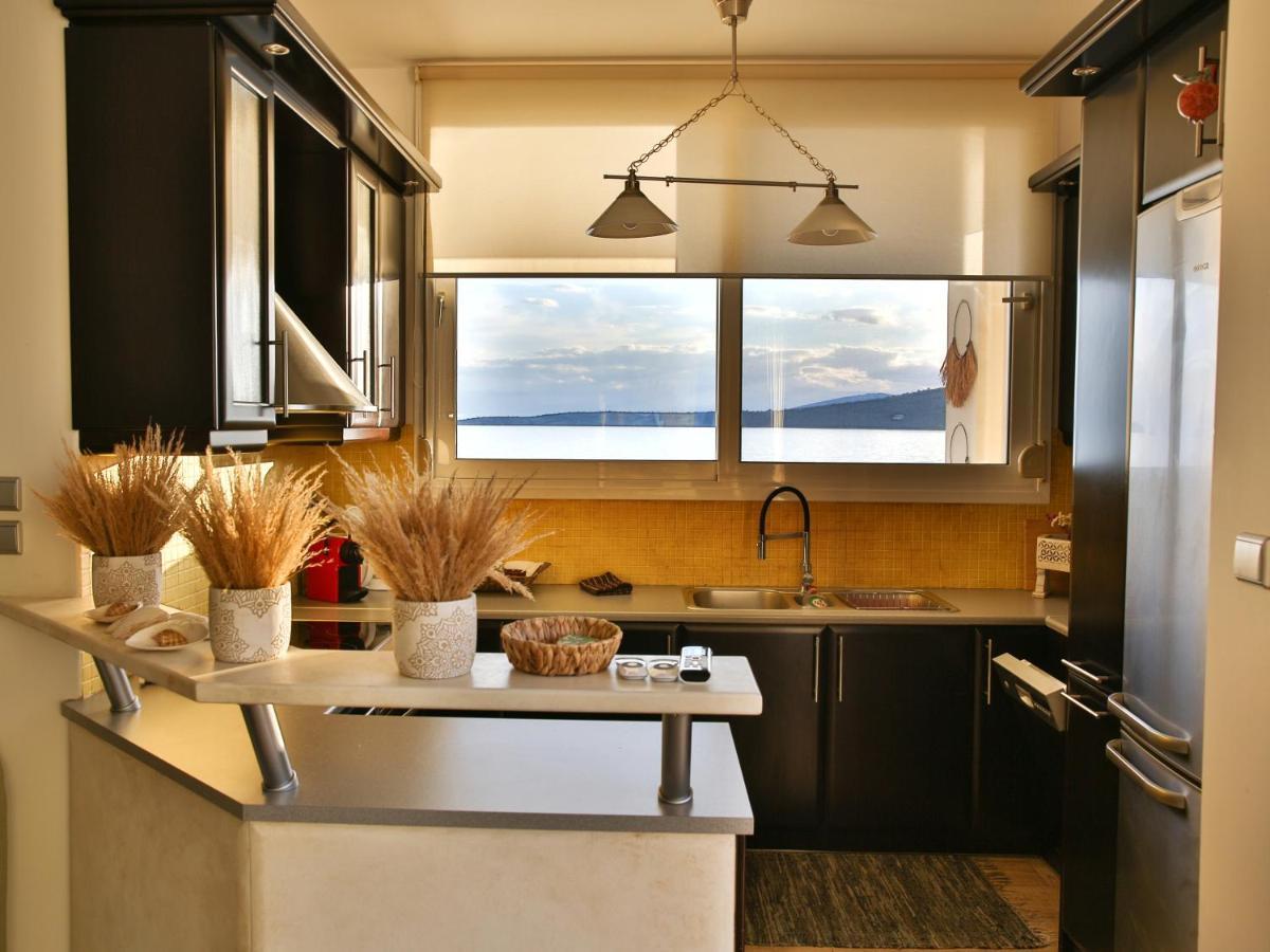 Boho Beach House In Itea-Delphi 외부 사진